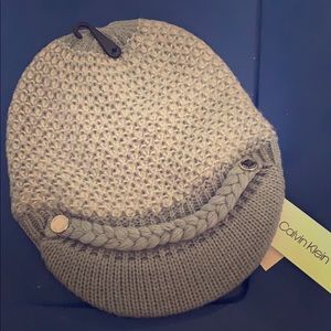 Calvin Klein beanie with brim
